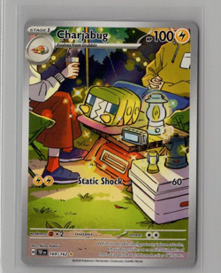 Charjabug 169/162 - Pokemon TCG Temporal Forces Illustration Rare Card NM - Image 1