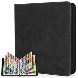 JoyHood Card Binder for Trading Card, Card Collection Binder with 12 Pocket - Image 1