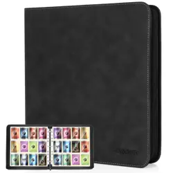 JoyHood Card Binder for Trading Card, Card Collection Binder with 12 Pocket - Image 2