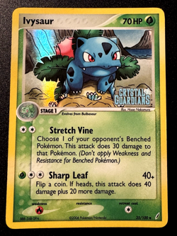 Ivysaur 35/100 EX Crystal Guardians Pokemon Card Reverse Holo Foil Rare HP - Image 1