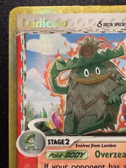 Ludicolo 6/100 EX Crystal Guardians Pokemon Card Reverse Holo Foil Rare MP - Image 3