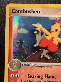 Combusken 31/100 EX Crystal Guardians Pokemon Card Reverse Holo Foil Rare HP - Image 3