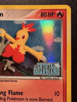 Combusken 31/100 EX Crystal Guardians Pokemon Card Reverse Holo Foil Rare HP - Image 4