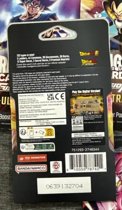 Dragon Ball Super Card Game Ultra Limit Booster Box Fusion World FB04(4packs) - Image 2