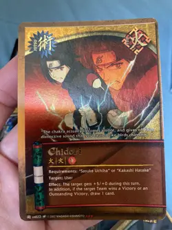 Naruto Collectible Trading Card Game Quest For Power Starter Set B-2, Us022 Foil - Image 3