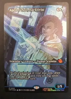 April O'Neil, Hacktivist (0282) (Showcase) Teenage Mutant Ninja Turtles Foil NM - Image 1