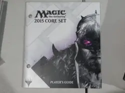 2015 Core Set Magic the Gathering MTG Player's Guide NM - Image 1