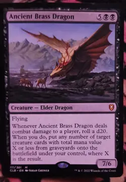 Ancient Brass Dragon Commander Legends: Battle for Baldur's Gate Regular - Image 1