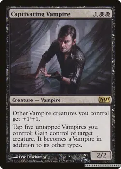 Captivating Vampire [M11 - 87] - LP [Foil] TCG MTG - Image 1