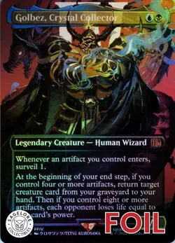 Golbez, Crystal Collector Borderless - Foil - Final Fantasy - (395) NM - Image 1