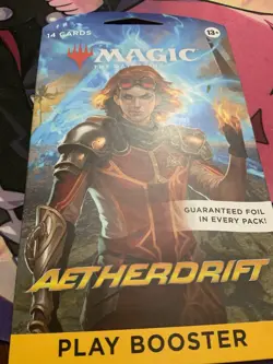 Magic the Gathering Aetherdrift Sleeved Booster Pack Sealed - Image 2