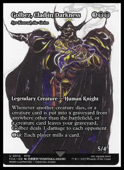 FINAL FANTASY: Through the Ages #10 Golbez, Clad in Darkness - Image 1