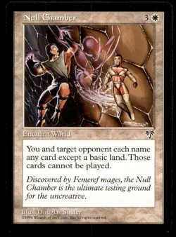 MTG Null Chamber LP Light Play Mirage [4872] - Image 1