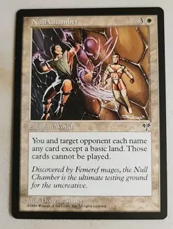 Null Chamber Mirage Regular NM Near Mint MTG - Image 2