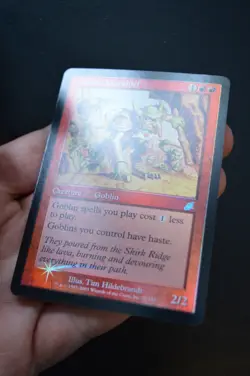 Magic The Gathering MTG GOBLIN WARCHIEF FOIL Scourge NM Near Mint - Image 3