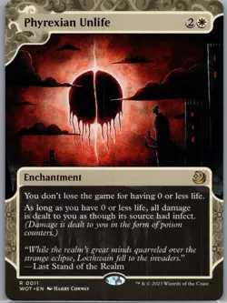 Phyrexian Unlife R Wilds of Eldraine: Enchanting Tales 11 NM Normal - Image 1