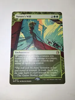 Nature's Will - Wilds of Eldrane Enchanting Tales MTG 0057 NM - Image 1