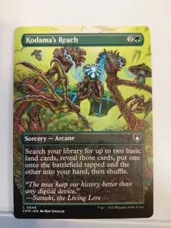 Kodama's Reach (Borderless) Commander Masters Regular - Image 1