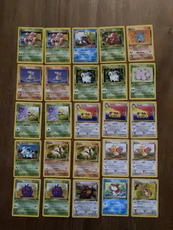 Pokemon TCG Jungle Lot of 25 Cards 1st Edition 1999 - Image 1