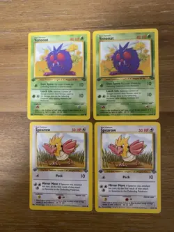 Pokemon TCG Jungle Lot of 25 Cards 1st Edition 1999 - Image 2