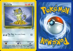 MEOWTH 80/130 COMMON BASE SET 2 POKEMON MP - Image 3