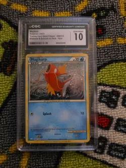 Pokemon Magikarp Trading Card Game Classic Holo Card 006/034 English CGC GEM 10 - Image 1