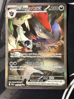 Pokemon Journey Together N’s Zoroark Ex Special Illustration Rare - Image 1