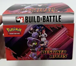 Pokemon Scarlet & Violet Destined Rivals Build And Battle Box Display Case EMPTY - Image 2