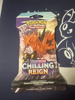Pokemon TCG - Chilling Reign Sleeved Booster Pack (SEALED) - Image 1