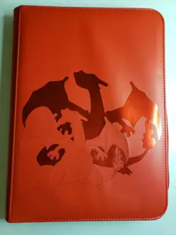 Ultra Pro: Pokemon Chrizard Elite 9-Pocket Zippered Binder 74427161613 - Image 1