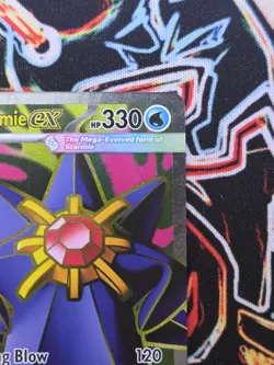 Pokemon TCG Mega Starmie ex 102/088 Full Art Ultra Rare Perfect Order NM/M - Image 4