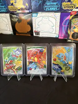 Pokemon TCG First Partner Illustration Collection Series 1 Kanto GEN 1 Starters - Image 1