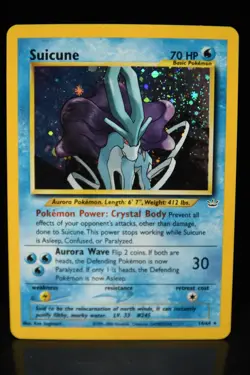 Pokemon TCG Neo Revelations Suicune 14 / 64 Holo Rare Unlimited - Image 2