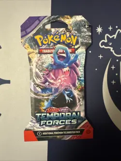 Pokemon Scarlet & Violet Temporal Forces Sleeved Booster Pack - Image 1