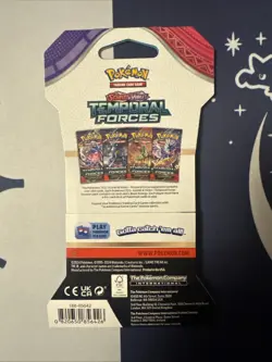 Pokemon Scarlet & Violet Temporal Forces Sleeved Booster Pack - Image 2