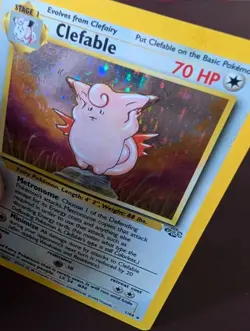 Pokemon TCG Clefable Jungle 17/64 Regular Near Mint! - Image 2