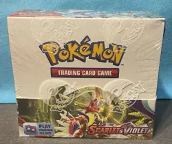 ❤Scarlet And Violet Base Set Booster Box Sealed Pokemon TCG 💜 - Image 1