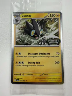 Pokemon Luxray 028/088 - Best Buy Perfect Order Stamped Promo - Sealed - NM - Image 1