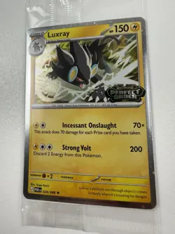 Pokemon Luxray 028/088 - Best Buy Perfect Order Stamped Promo - Sealed - NM - Image 2
