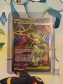 Mega Zygarde ex 104/088 - Full Art Ultra Rare - Pokemon TCG: Perfect Order - NM - Image 1