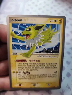 Pokemon TCG Jolteon Gold Star 101/108 World Championships 2008 - Image 3