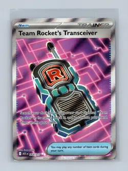 Team Rocket's Transceiver 263/217 Ultra Rare ME: Ascended Heroes Pokemon NM - Image 1