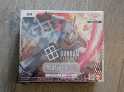 Gundam Card Game Booster Box x1 Newtype Rising GD01 24 Packs ENGLISH New Sealed - Image 1