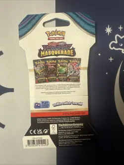 Pokemon Scarlet & Violet Twilight Masquerade Sleeved Booster Pack - Image 2