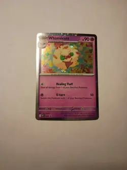 Whimsicott Pokemon Black Star Promo #019 Cosmos Holo - Image 1