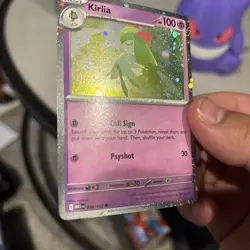 Pokemon TCG SV Mega Evolutions - Kirlia Common #59 059/132 Cosmos Holo - Image 3