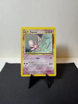 Pokemon TCG: Neo Discovery Unlimited Espeon 1/75 Holo Rare MP - Image 2