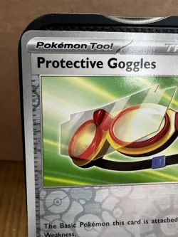 Protective Goggles - Reverse Holo - 164/165 - Scarlet & Violet 151 Pokemon Card - Image 2