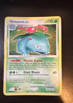 Pokemon TCG Venusaur Secret Wonders 20/132 Holo Holo Rare - Image 1