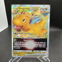 Dragonite VSTAR 050/078 Pokemon GO Ultra Rare Holo Pokemon 2022 Near Mint - Image 1